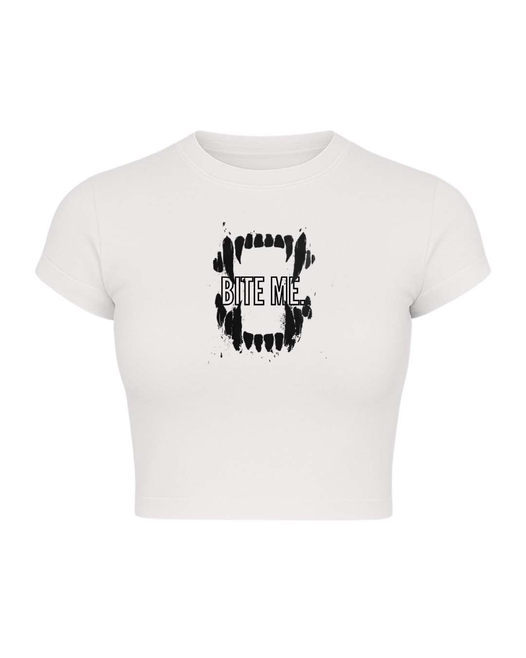 BITE ME WOMEN'S BABY TEE