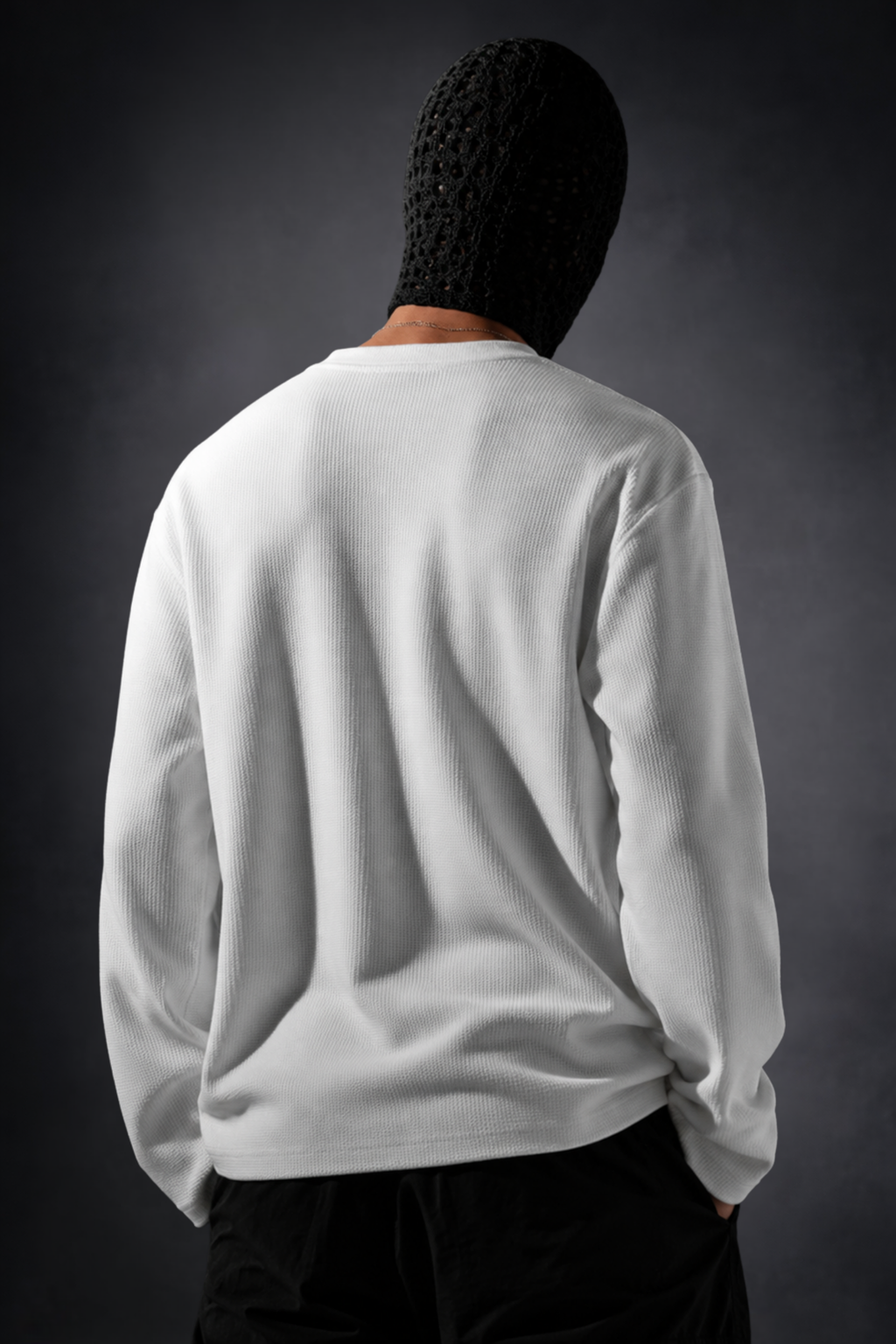 DEGENERATE WAFFLE KNIT T-SHIRT