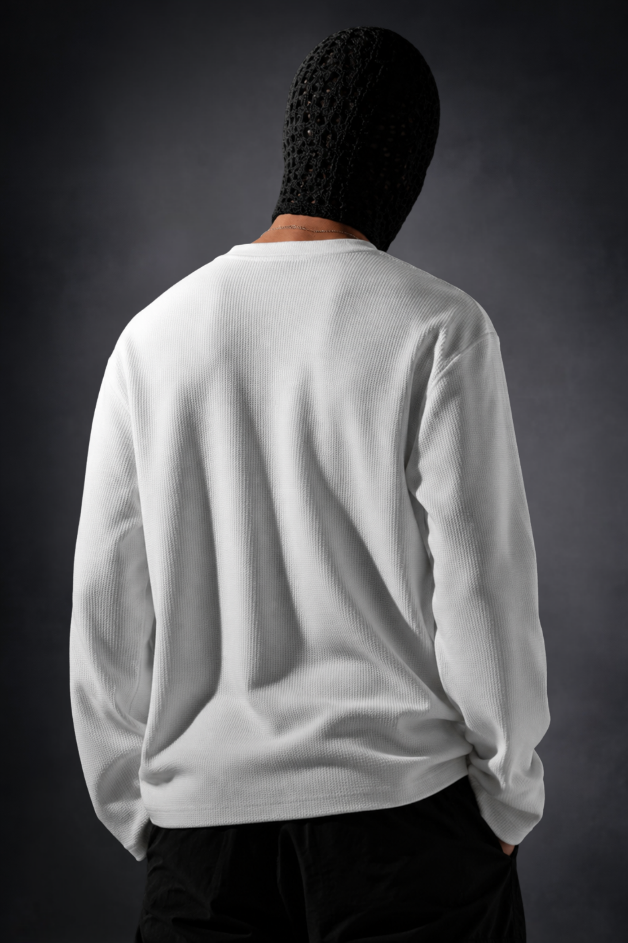DEGENERATE WAFFLE KNIT T-SHIRT