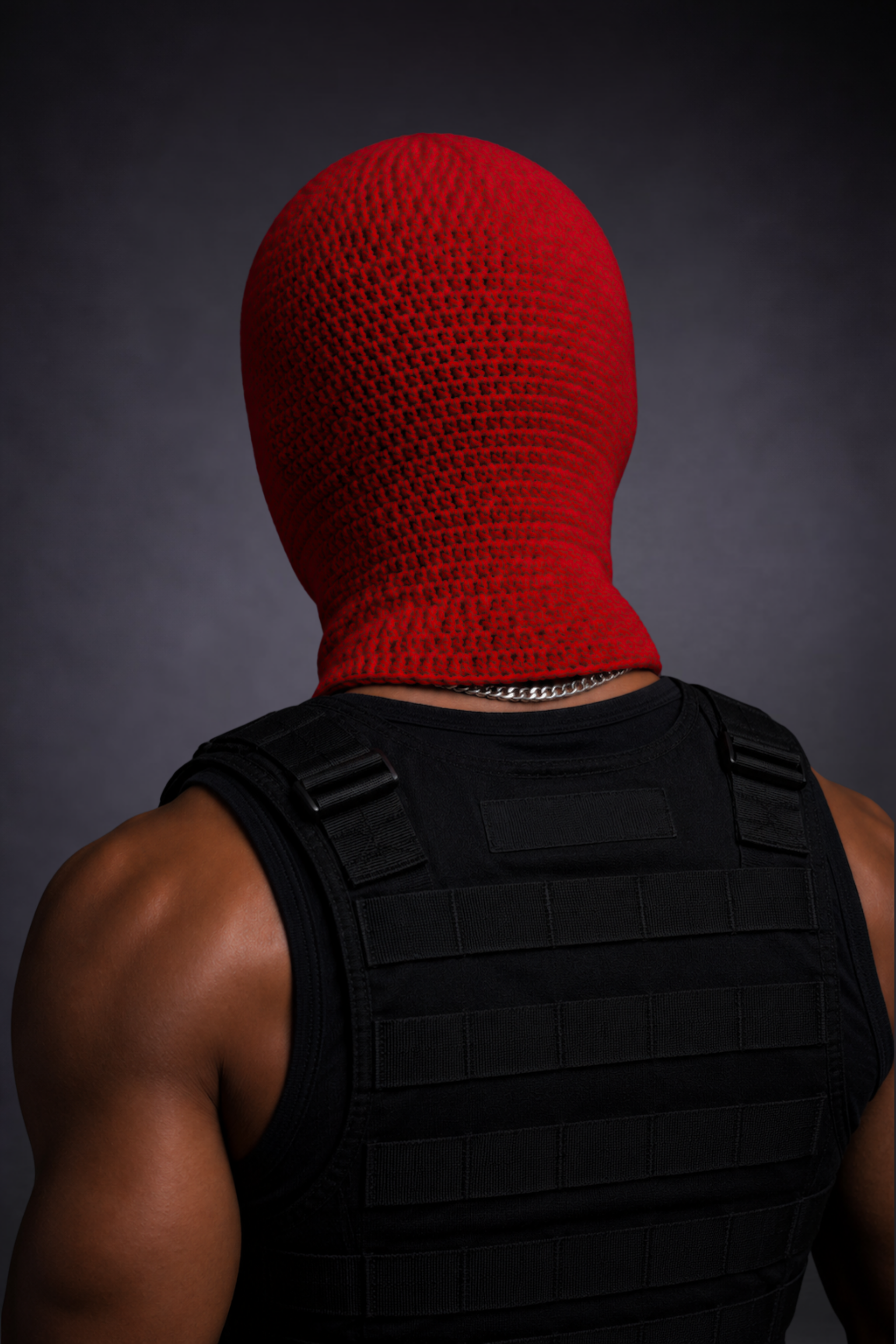 KING OF HEARTS RED BALACLAVA