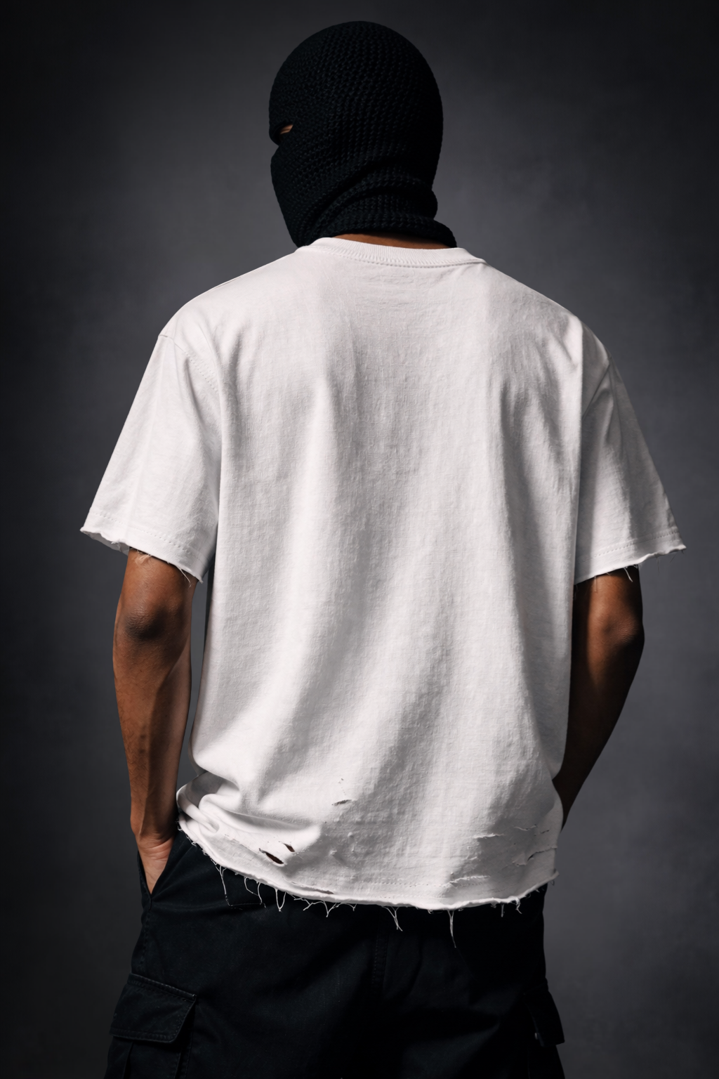 2 CRE8IVE DISTRESSED T-SHIRT