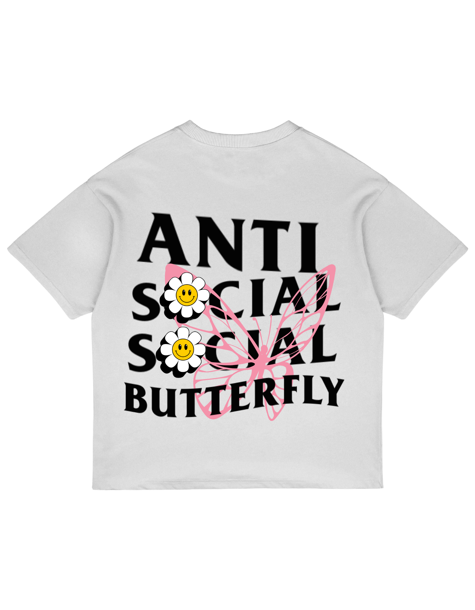 ANTI SOCIAL SOCIAL BUTTERFLY T-SHIRT