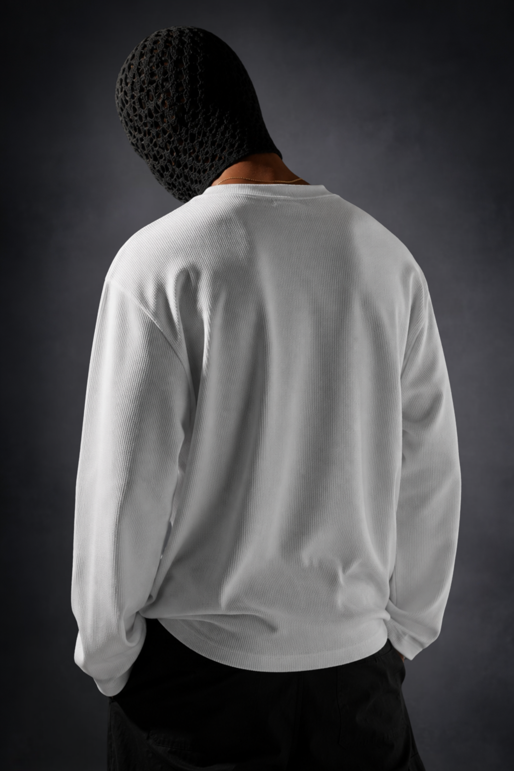 MISSED YOU WAFFLE KNIT T-SHIRT