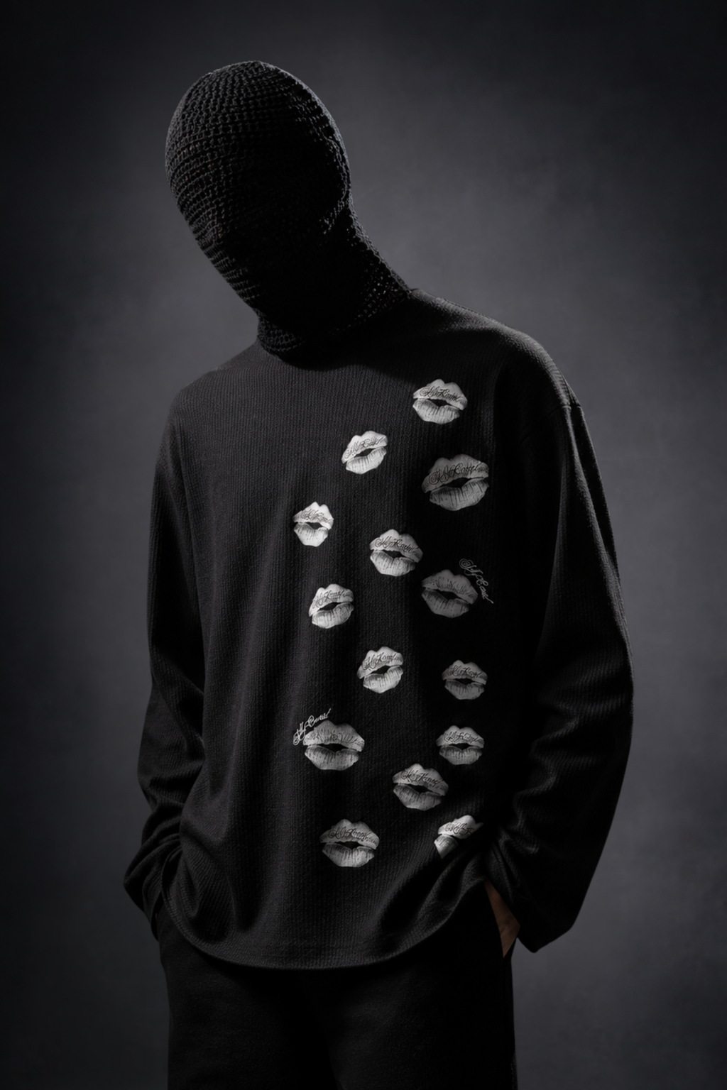 MISSED YOU 2 WAFFLE KNIT T-SHIRT