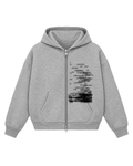 QUESTIONABLE DOUBLE ZIPPER HOODIE