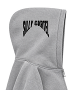 QUESTIONABLE DOUBLE ZIPPER HOODIE