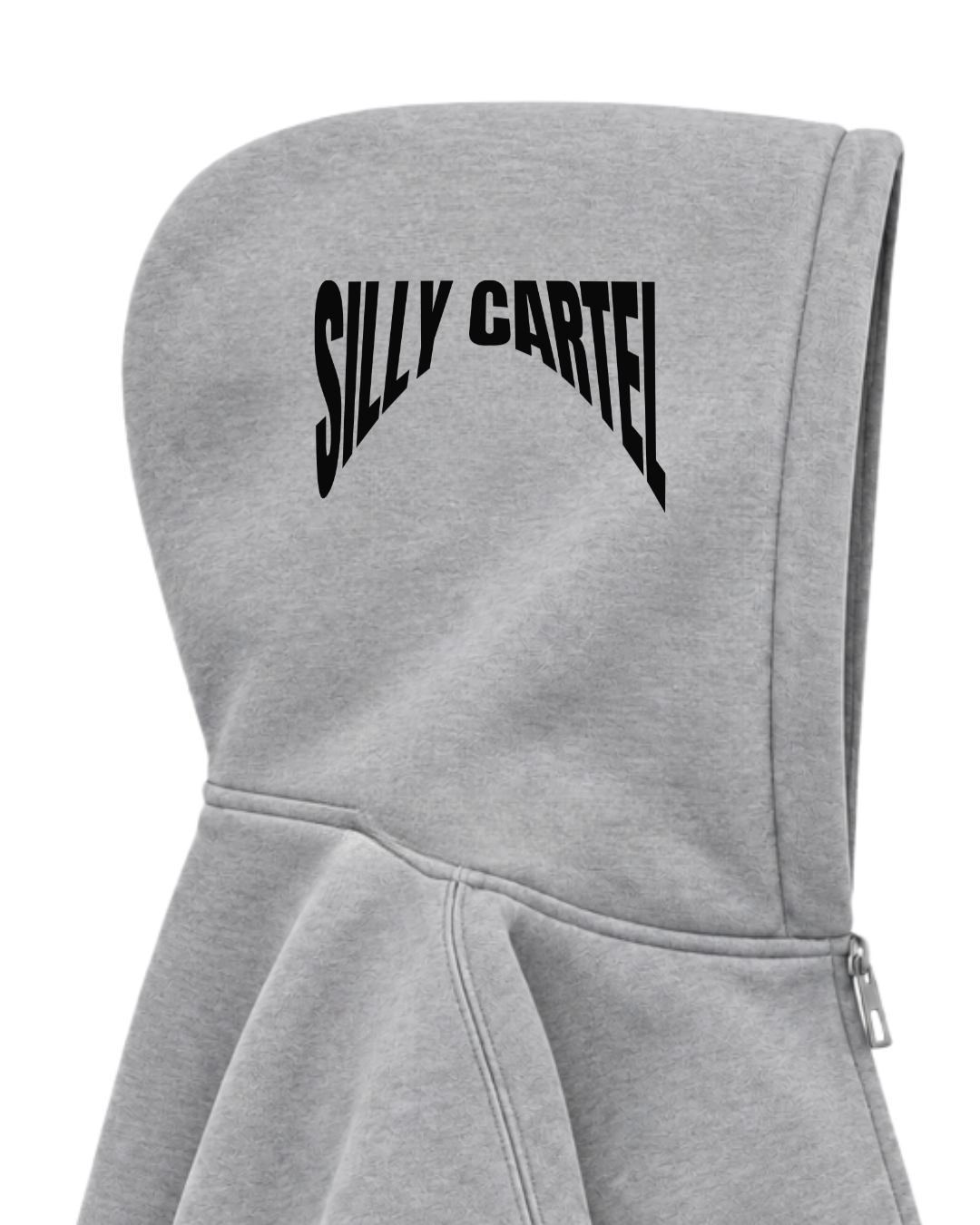 QUESTIONABLE DOUBLE ZIPPER HOODIE