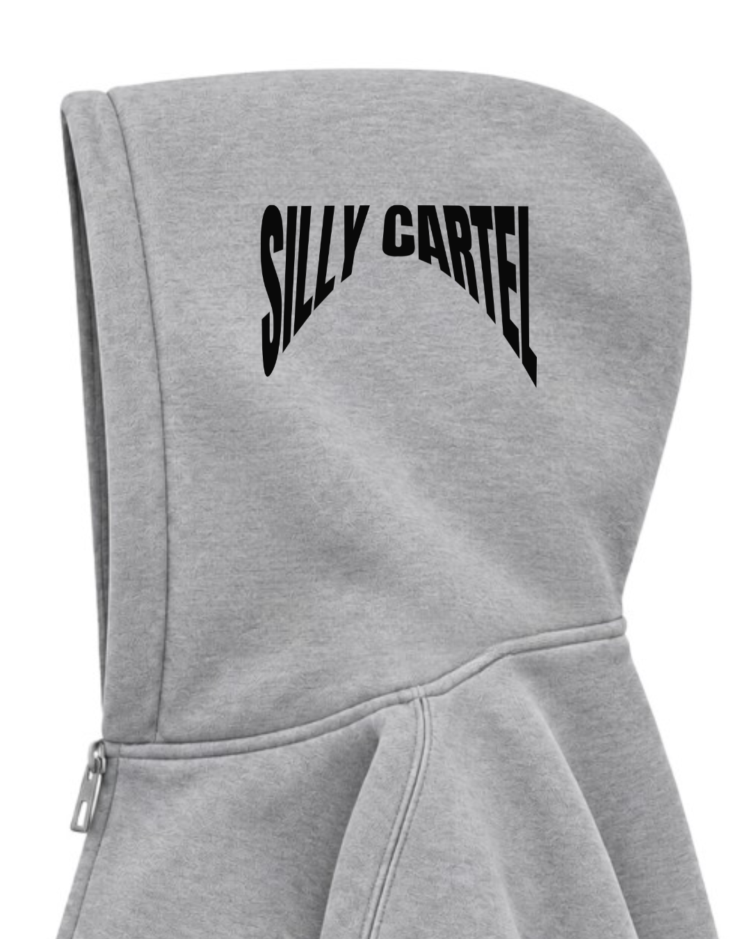 QUESTIONABLE DOUBLE ZIPPER HOODIE
