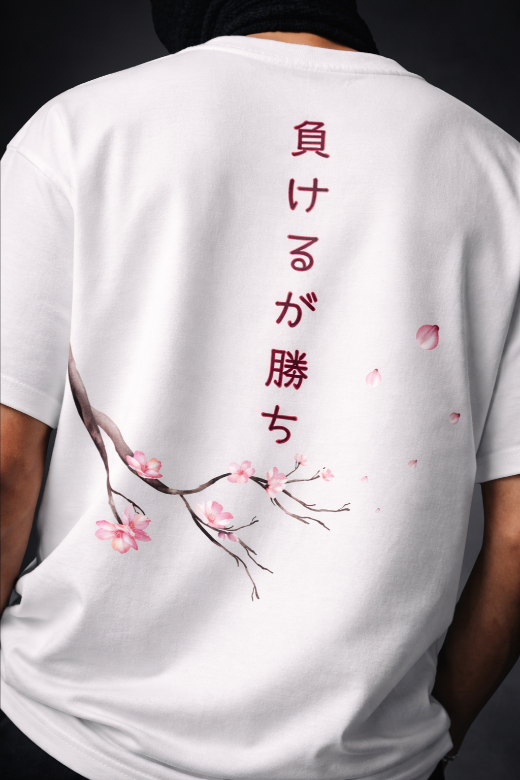 WHITE SAKURA T-SHIRT