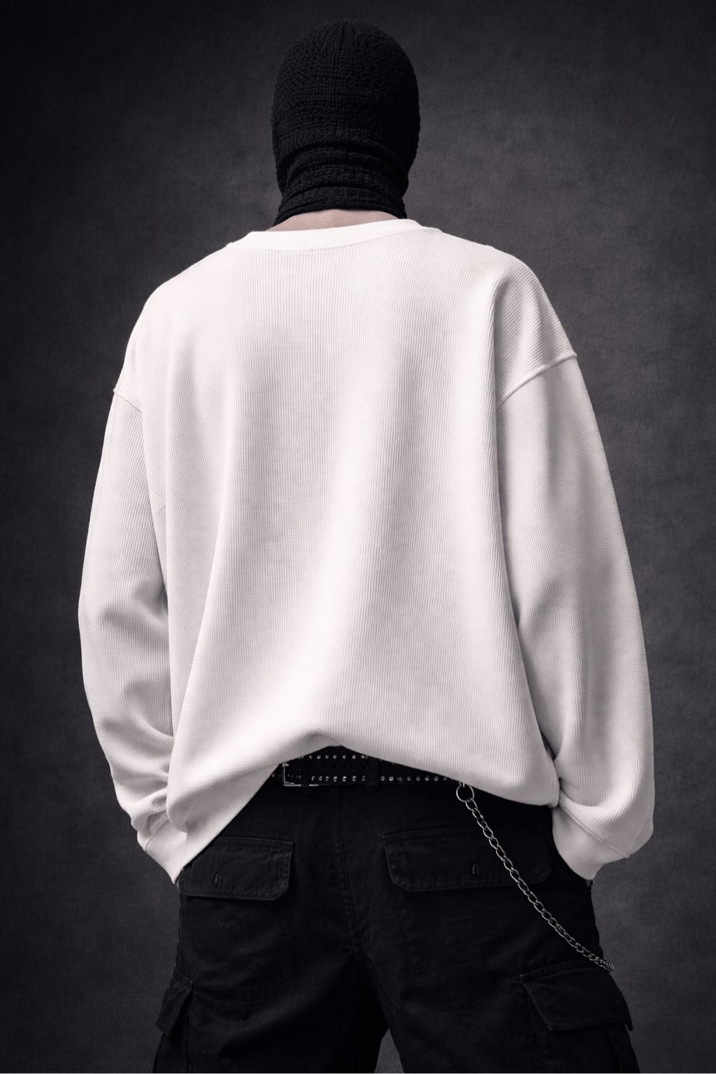 CHADDI BANIYAN WAFFLE KNIT T-SHIRT