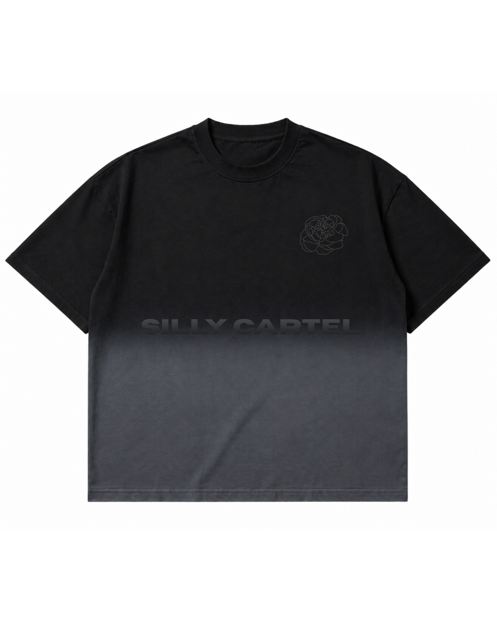 CARNATIONS OMBRE T-SHIRT