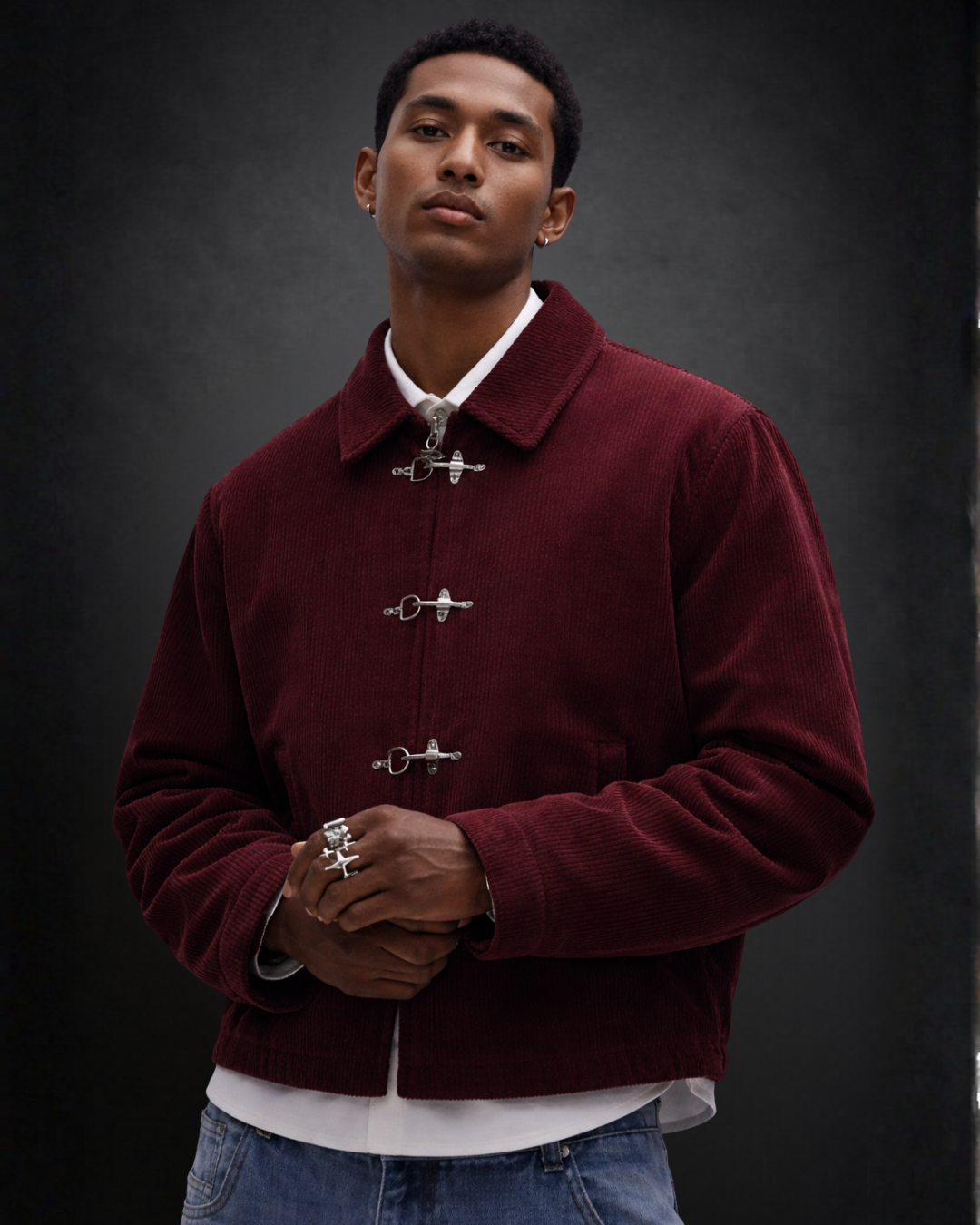 WINE KNIGHT CORDUROY JACKET