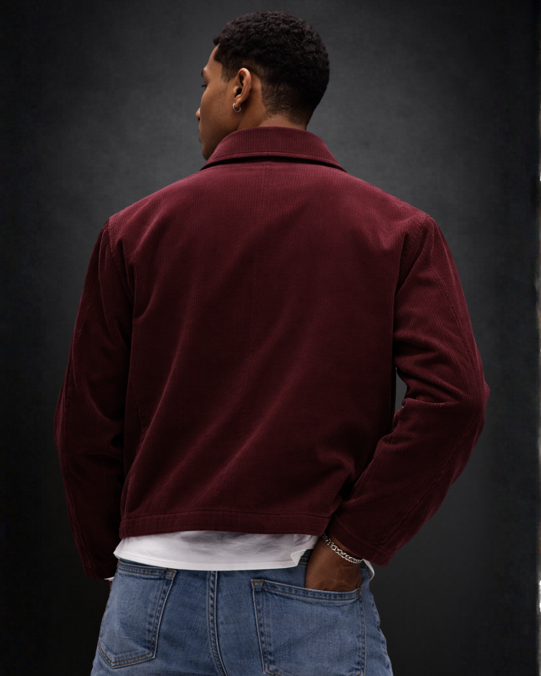 WINE KNIGHT CORDUROY JACKET