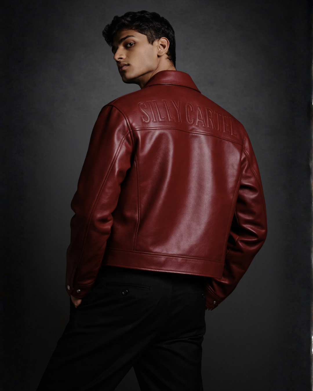 MEAT JUICE LEATHER JACKET