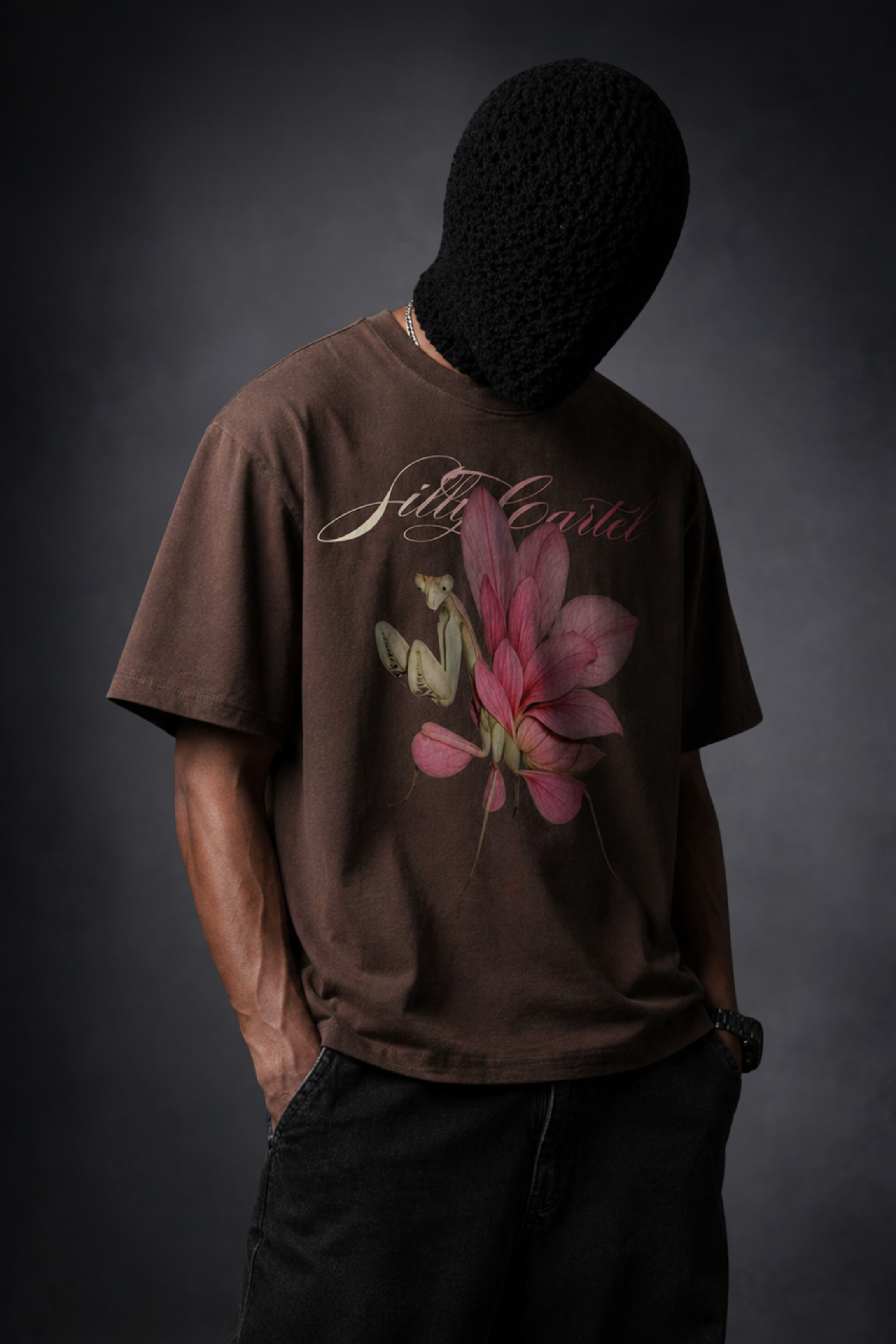 BROWN SCANTIS BOXY T-SHIRT