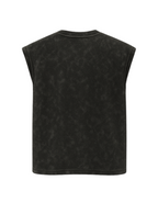 SKYBANE ACID WASH BOXY VEST