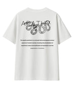 WHITE APATHY T-SHIRT