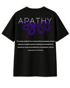 BLACK APATHY T-SHIRT