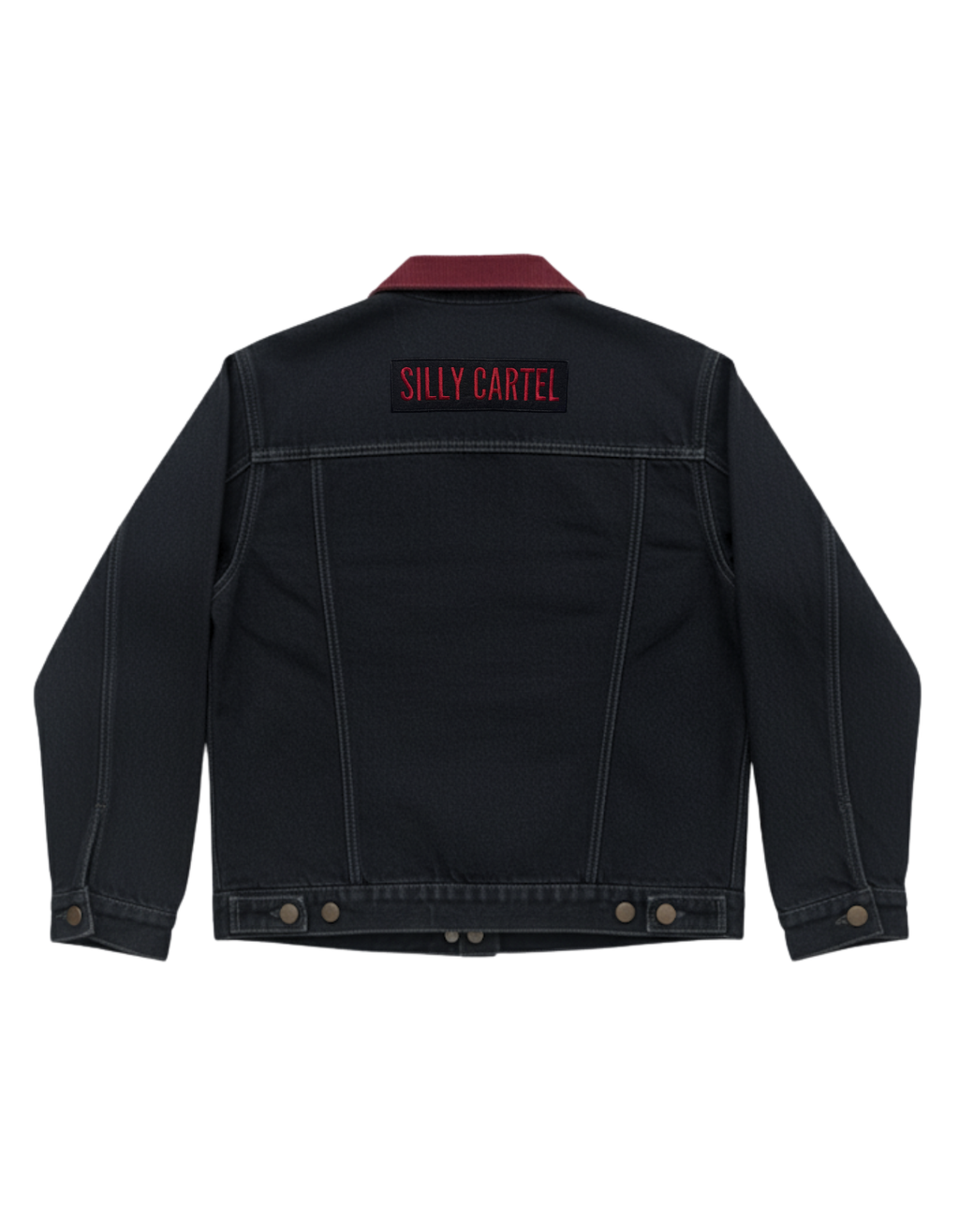 BLACK ACORN DENIM JACKET