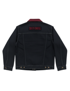BLACK ACORN DENIM JACKET