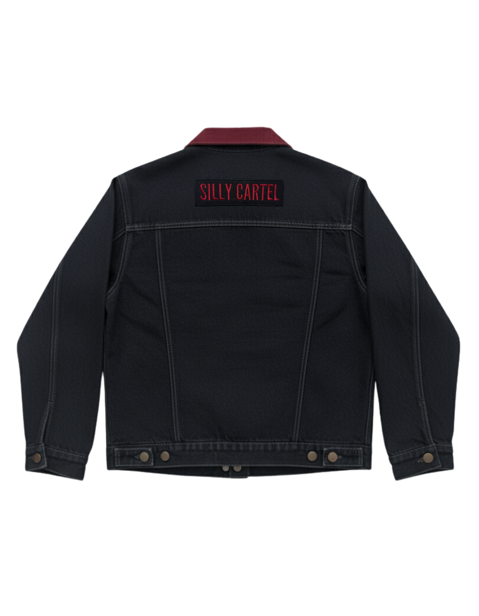 BLACK ACORN DENIM JACKET