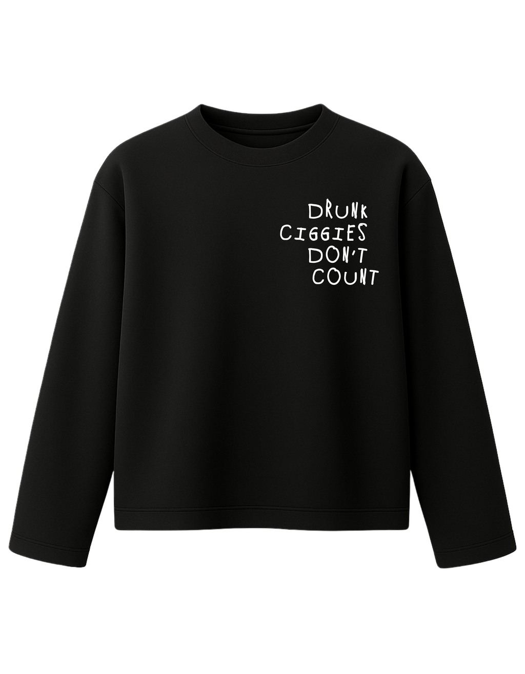 DRUNK CIGGS FULL SLEEVE T-SHIRT