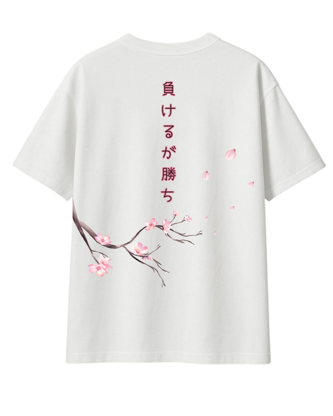 WHITE SAKURA T-SHIRT
