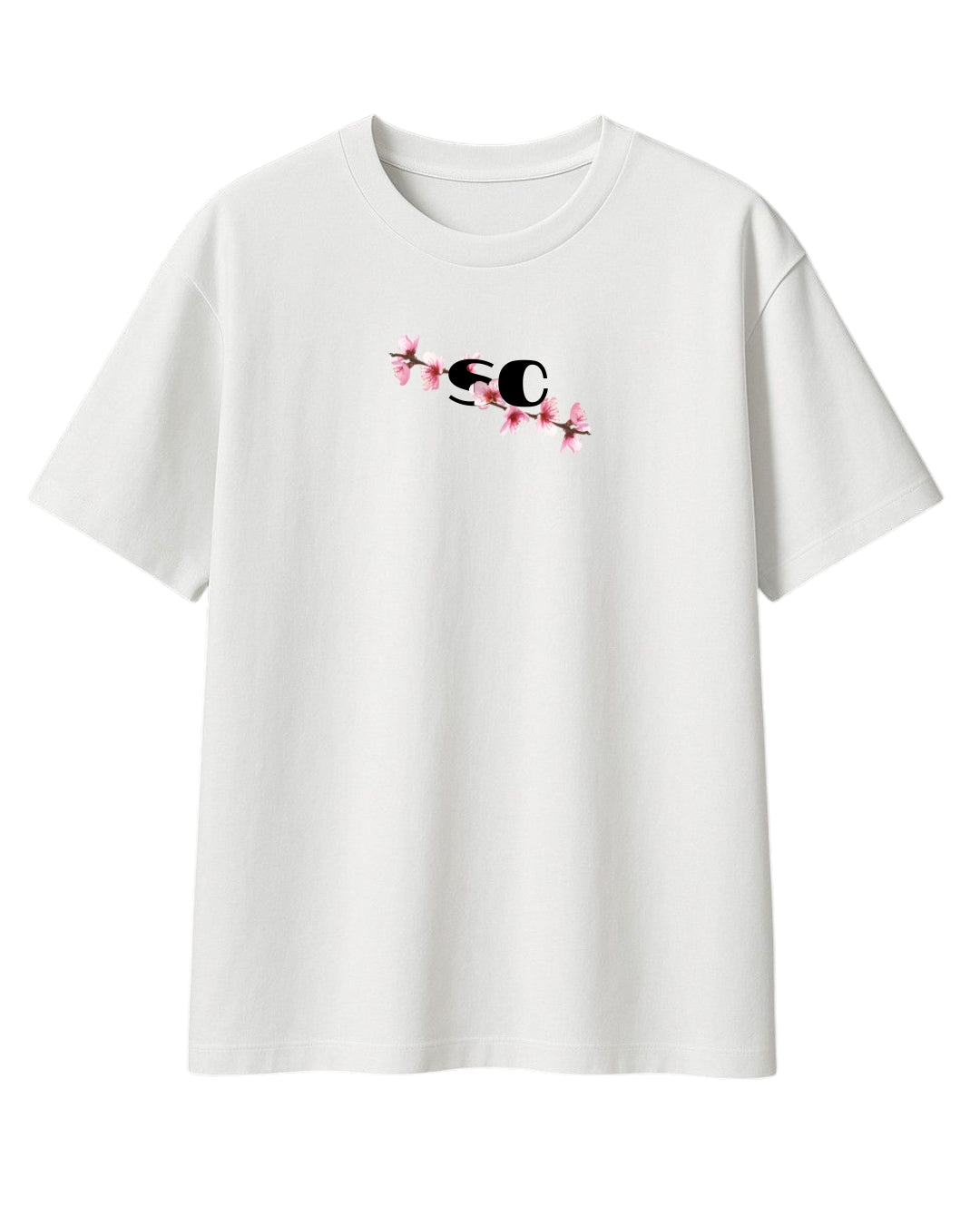 WHITE SAKURA T-SHIRT