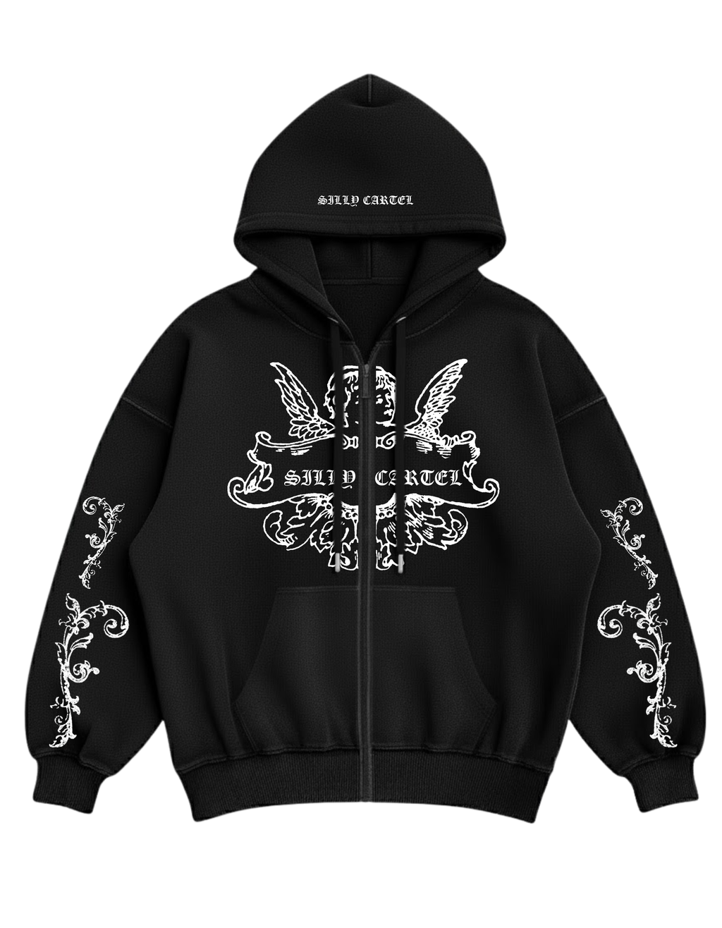 WINTER ANGEL ZIP-UP HOODIE