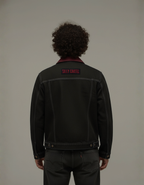 BLACK ACORN DENIM JACKET