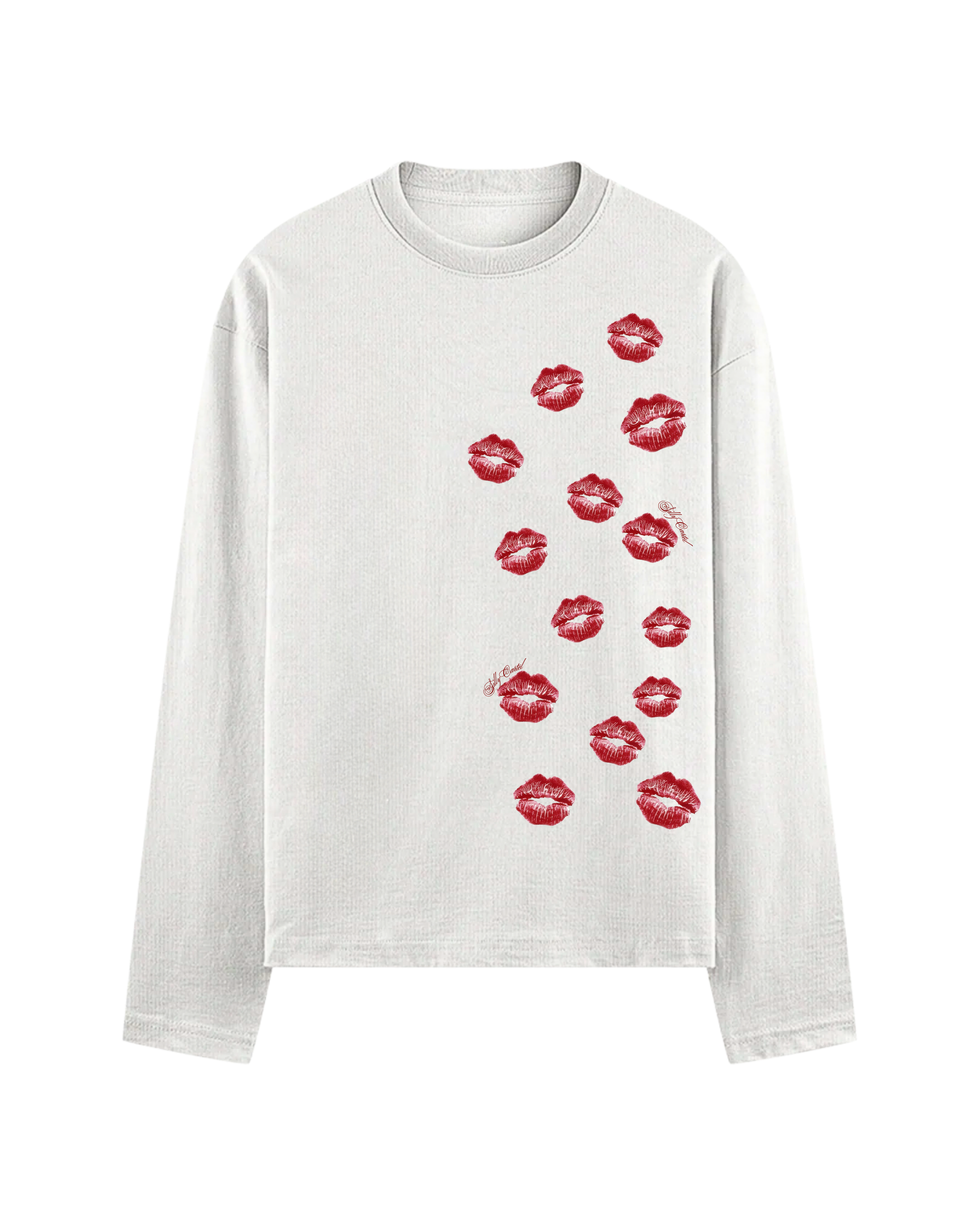 MISSED YOU WAFFLE KNIT T-SHIRT