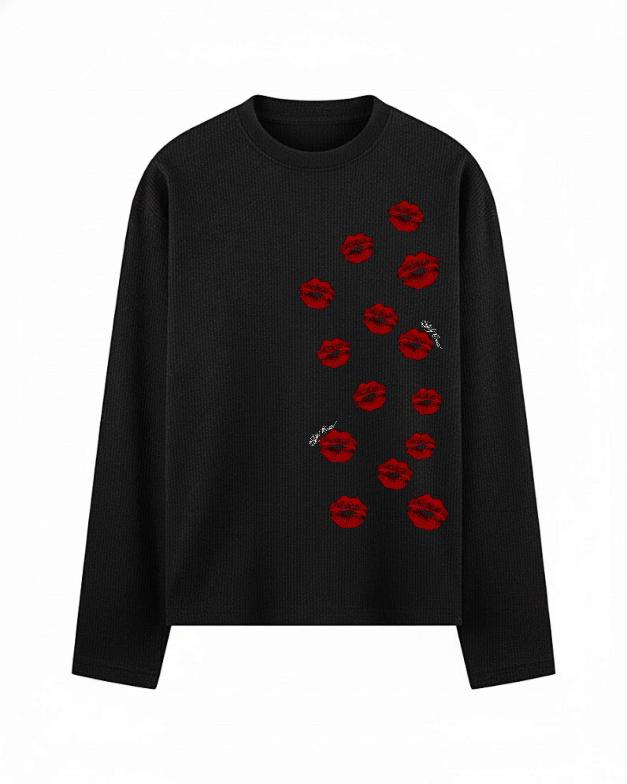 MISSED YOU 2 WAFFLE KNIT T-SHIRT