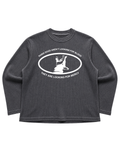 RABID DOGS ACIDWASH WAFFLE T-SHIRT