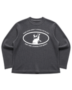 RABID DOGS ACIDWASH WAFFLE T-SHIRT